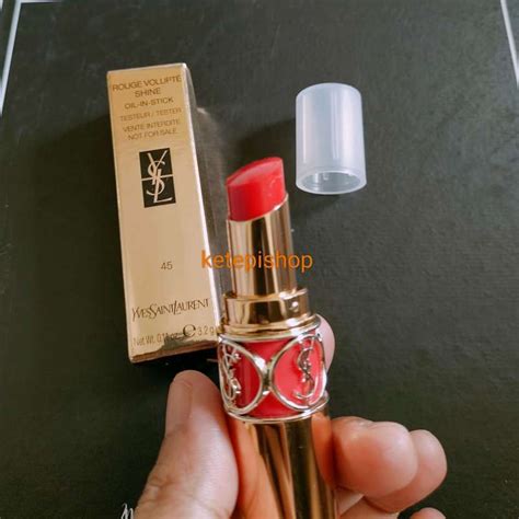 ysl shine 45|ysl tuxedo oil in stick.